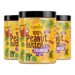100% Ореховое масло хрустящее OstroVit (Peanut Butter) 1 кг купить в Киеве и Украине