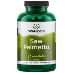 Со Пальметто, Saw Palmetto, Swanson, 540 мг, 250 капсул купить в Киеве и Украине