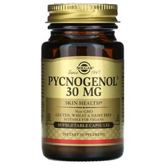 Пікногенол Solgar (Pycnogenol) 30 мг 30 капсул