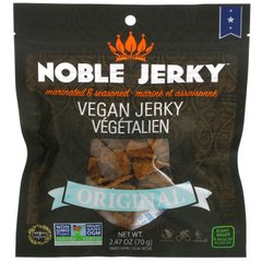 Noble Jerky, Вегетарианское вяленое мясо, оригинальное, 2,47 унции (70 г) купить в Киеве и Украине