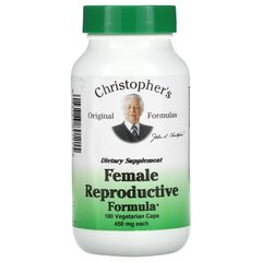 Для женского здоровья репродуктивная формула Christopher's Original Formulas (Female Reproductive Formula) 450 мг 100 капсул купить в Киеве и Украине