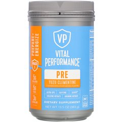 Vital Proteins, Performance, PreWave, натуральные юдзу и клементин, 383 г (13,5 унции) купить в Киеве и Украине