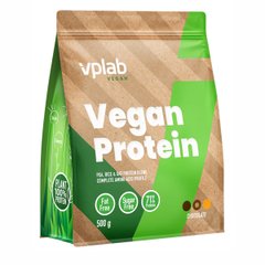 Веганський протеїн з смаком шоколаду VPLab (Vegan Protein) 500 г