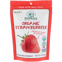 Сублімована полуниця Natierra (Strawberries Freeze-Dried Nature's All) 34 г