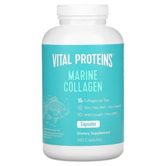 Морський колаген з промислової риби, Vital Proteins, 450 мг, 360 капсул