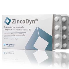 Цинк та Вітамін В6 Metagenics (ZincoDyn) 56 веганських таблеток