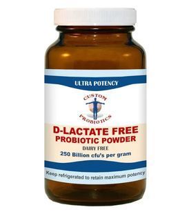 Пробиотическая смесь без Д - Лактат Custom Probiotics (D-Lactate Free) 50 г купить в Киеве и Украине