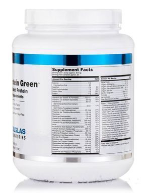 Протеїн французький ванільний аромат Douglas Laboratories (Ultra Protein Green) 619 г
