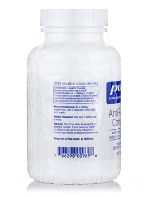 Комплекс від втоми Pure Encapsulations (Anti-Fatigue Complex) 120 капсул