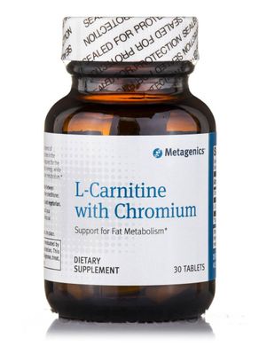 Карнітин з хромом Metagenics (L-Carnitine with Chromium) 30 таблеток