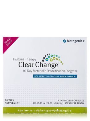 10-дневная программа для очистки организма ягодный вкус Metagenics (10-Day Metabolic Detoxification Program UltraClear RENEW Berry Flavor) комплект с 3 предметов купить в Киеве и Украине