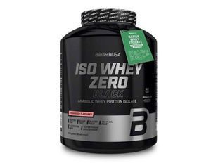 Biotech, Iso Whey Zero Black, Полуниця, 1816 г