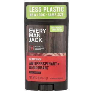 Every Man Jack, Antiperspirant + Deodorant, Cedarwood, 2.6 oz (73 g)