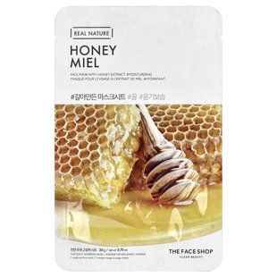 The Face Shop, Real Nature, маска для лица, с медом, 1 шт., 20 г (0,7 унции) купить в Киеве и Украине