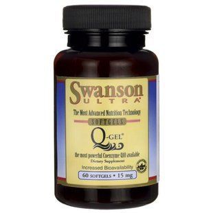 Q-Гель, Q-Gel, Swanson, 15 мг, 60 капсул купить в Киеве и Украине