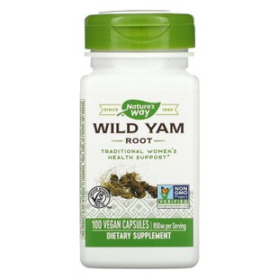 Дикий ям корень Nature's Way (Wild Yam Root) 350 мг 100 капсул купить в Киеве и Украине