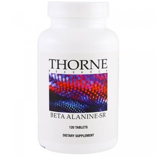 Бета-аланин SR Thorne Research (Beta-Alanine SR) 120 таблеток купить в Киеве и Украине