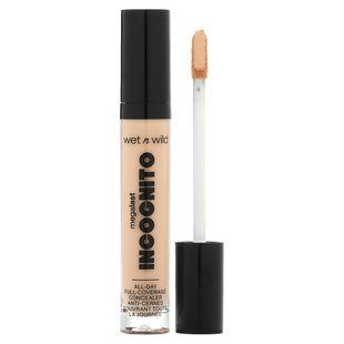 wet n wild, MegaLast, Incognito, All-Day Full-Coverage Concealer, 1111900 Light Honey, 0.18 fl oz (5.5 ml) купить в Киеве и Украине