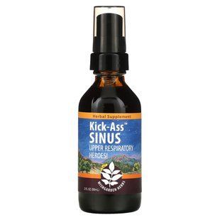 WishGarden Herbs, Kick-Ass&trade; Sinus, 2 fl oz (59 ml)