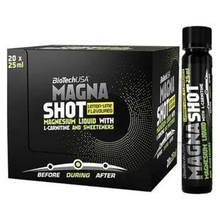 Biotech, Magna Shot, лимонно-лаймовий, 20x25 г купить в Киеве и Украине