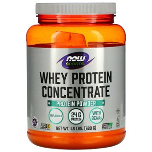 Сывороточный протеин натуральный без вкуса Now Foods (Whey Protein Concentrate) 680 г купить в Киеве и Украине