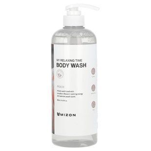 Mizon, My Relaxing Time, Body Wash, Peach, 27.05 fl oz (800 ml) купить в Киеве и Украине