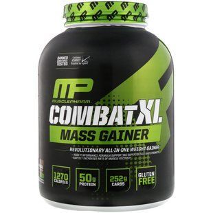 Battle XL, gainer, with chocolate flavor, MusclePharm, 6 pounds (2722 g)