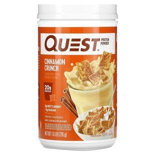 Quest Nutrition, Protein Powder, Cinnamon Crunch, 1.6 lb (726 g)