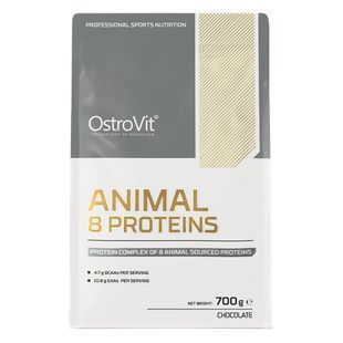 Протеїн Animal 8 Proteins OstroVit 700 г Шоколад купить в Киеве и Украине