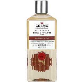 Cremo, All Season, Wash, No. 8, Бурбон и дуб, 16 жидких унций (473 мл) купить в Киеве и Украине