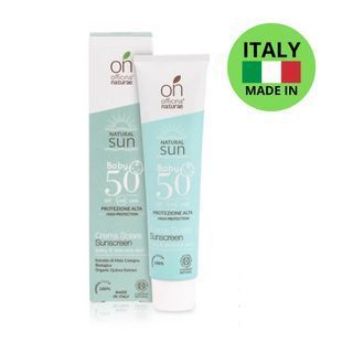 Дитячий сонцезахисний крем-флюїд SPF 50 в алюмінієвій тубі, Officina Naturae, 75 мл купить в Киеве и Украине