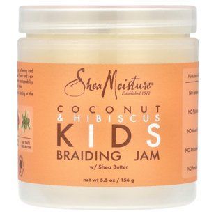 SheaMoisture, Kids Braiding Jam, Coconut & Hibiscus with Shea Butter , 5.5 oz (156 g) купить в Киеве и Украине