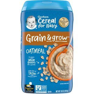 Gerber, 1st Foods, oatmeal, single grain, 454 g (16 ounces)