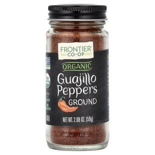 Frontier Co-op, органический молотый перец гуахильо, 59 г (2,08 унции) купить в Киеве и Украине
