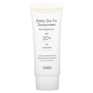 Purito, Daily Go-To Sunscreen, SPF 50+ PA++++, 2.02 fl oz (60 ml)