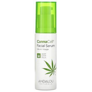 Andalou Naturals, CannaCell, сыворотка для лица, 1 жидкая унция (30 мл) купить в Киеве и Украине