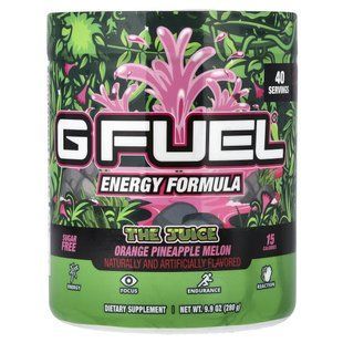 G FUEL, Energy Formula, The Juice, апельсин, ананас и дыня, 280 г (9,9 унции) купить в Киеве и Украине