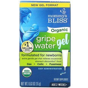 Mommys Bliss, Organic Flu Water Gel, from 2 weeks, 0.53 ounces (15 g)