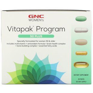 GNC, Vitapak, женская программа, для всего тела, 50 пакетиков купить в Киеве и Украине