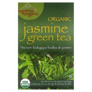 Uncle Lee's Tea, Organic Jasmine Green Tea, 18 Tea Bags, 1.14 oz (32.4 g) купить в Киеве и Украине