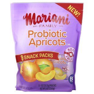 Mariani, Probiotic Apricots, 8 Pouches, 1 oz (28.25 g) Each
