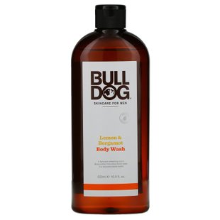 Гель для душа, лимон и бергамот, Body Wash, Lemon & Bergamot, Bulldog Skincare For Men, 500 мл купить в Киеве и Украине