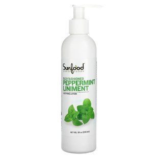 Traditional Rub with Peppermint, Sunfood, 8 fl oz (236.6 ml)