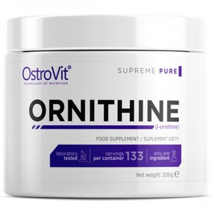 Орнитин, ORNITHINE, OstroVit, 200 г купить в Киеве и Украине