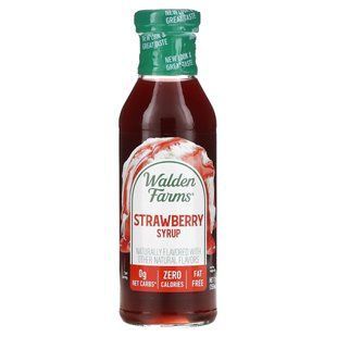 Клубничный сироп, Walden Farms, 12 жидких унций (355 мл) купить в Киеве и Украине
