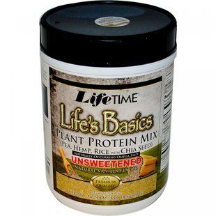Plant protein complex for vegans vanilla flavor LifeTime Vitamins (Protein Mix Lifes Basics) 460 g.