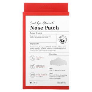 Mizon, Good Bye Blemish Nose Patch, 10 Nose Patches купить в Киеве и Украине