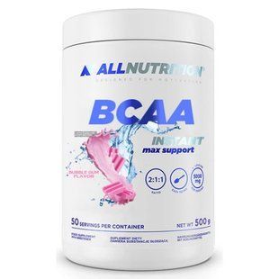 All Nutrition, BCAA Instant Max Support, 500 g, bubble gum