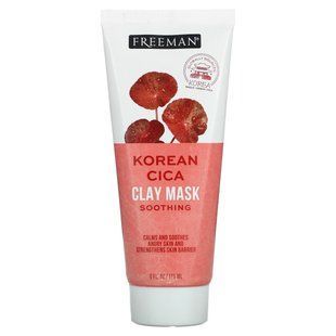 Freeman Beauty, Korean Soothing Clay Mask with Cica, 175 ml (6 fl. oz)
