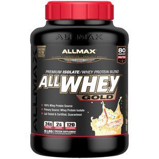 Whey protein ALLMAX Nutrition (AllWhey Gold) 2270 g festive cake